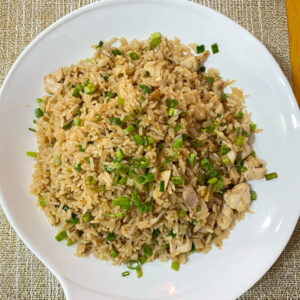 Arroz chaufa de pollo