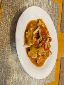 Pollo en salsa tamarindo