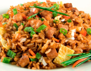 Arroz chaufa de Chancho